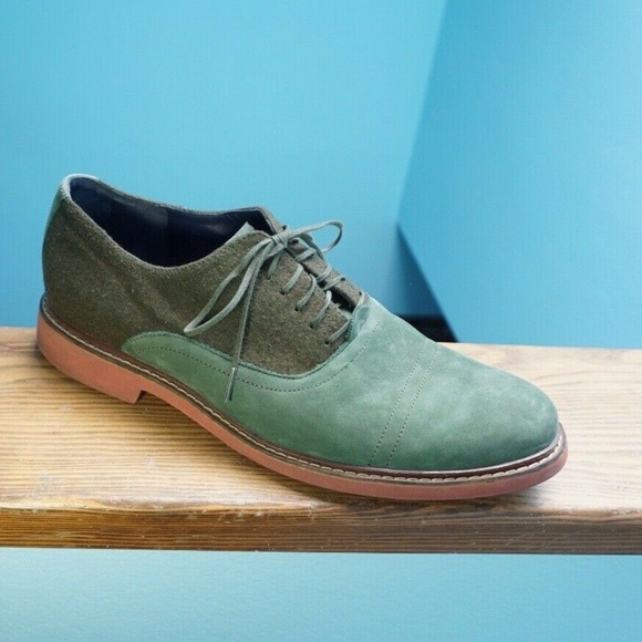 Cole Haan Other - Men's Cole Haan Green Suede Oxfords C09752 13M